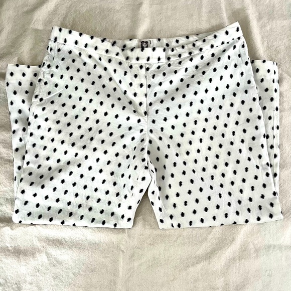 ๐๏ธ $8 Anne Klein size 16 Linen 3/4 Capri pants - Picture 1 of 5